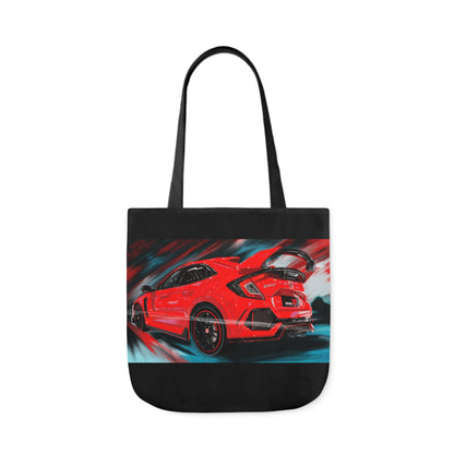 Honda civic type R JDM Canvas Tote Bag, 5-Color Straps