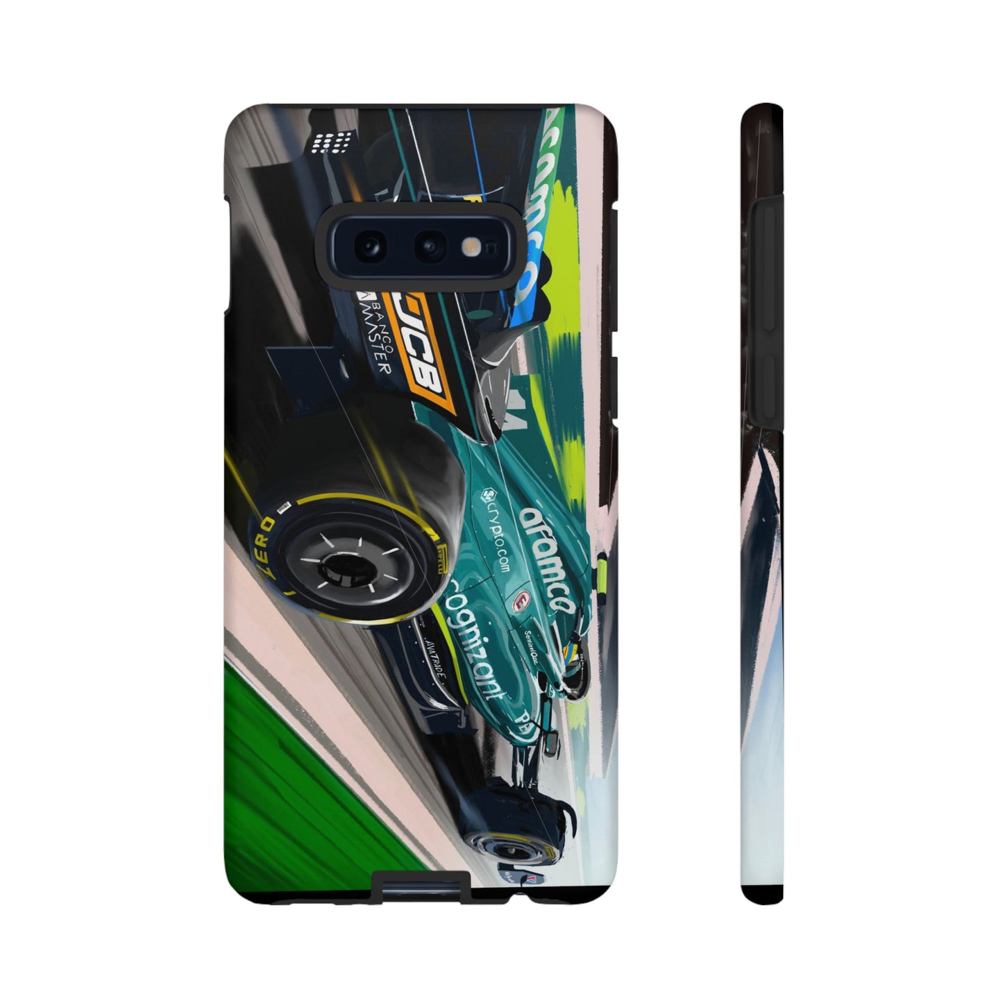 Fernando Alonso Aston Martin F1 Case iPhone 16 15 14 13 12 Samsung Galaxy Pixel