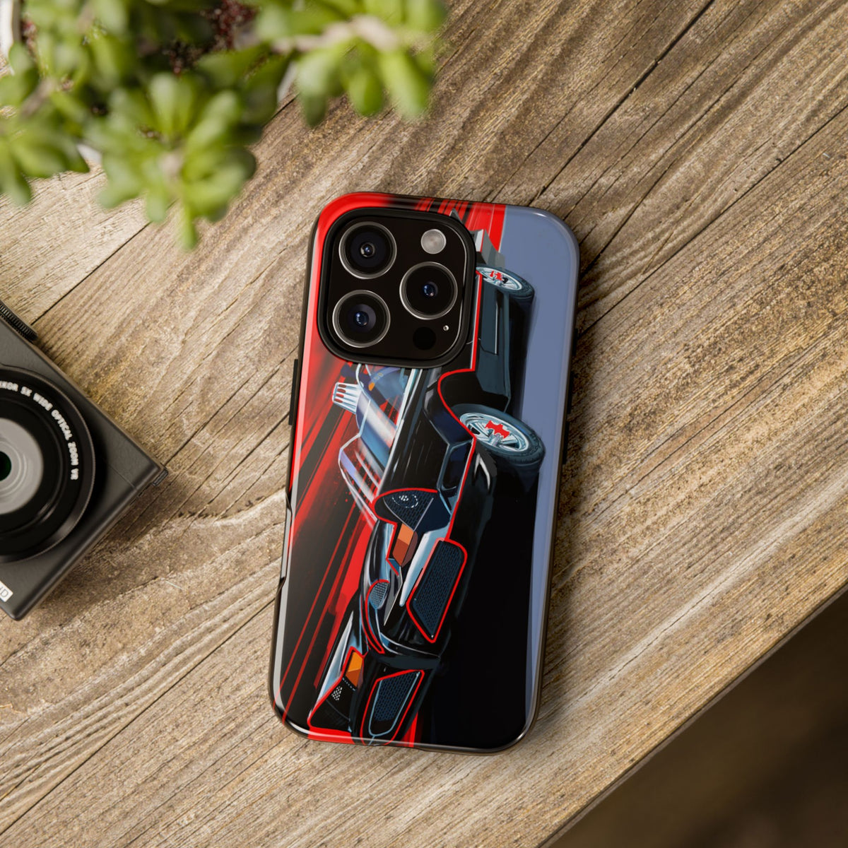 Batmobile Batman classic Iphone 18,17,16,15,14,13,12 Galaxy Samsung Pixel Case