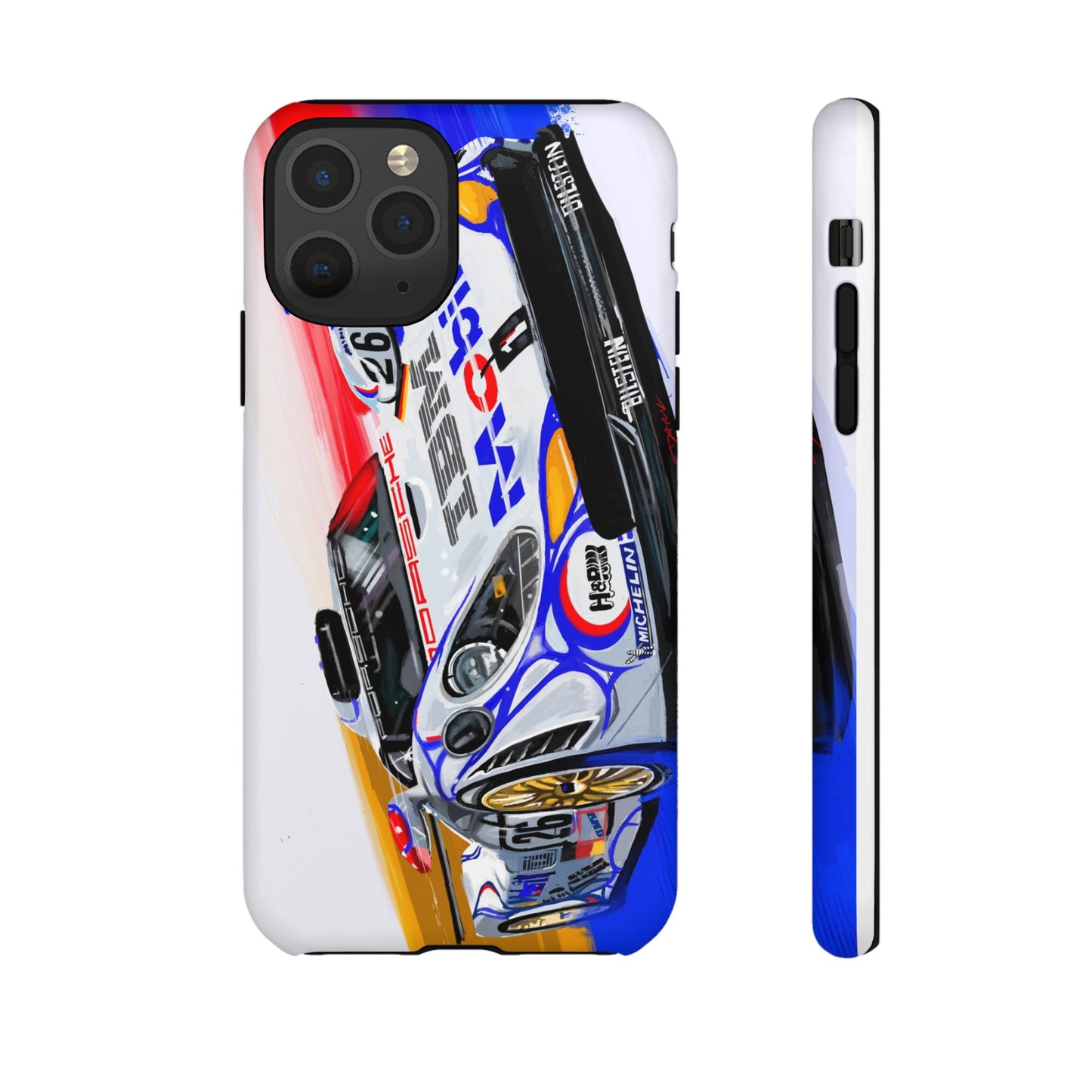 911 Gt1 98 Le mans Case iPhone 16 15 14 13 12 11 Pro max Samsung Galaxy Pixel