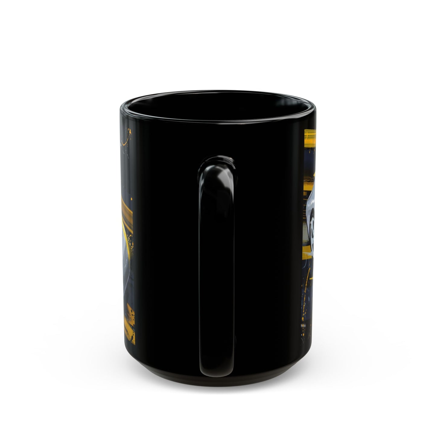 911 sports car 993 Black Coffee Tea Mug (11oz, 15oz)