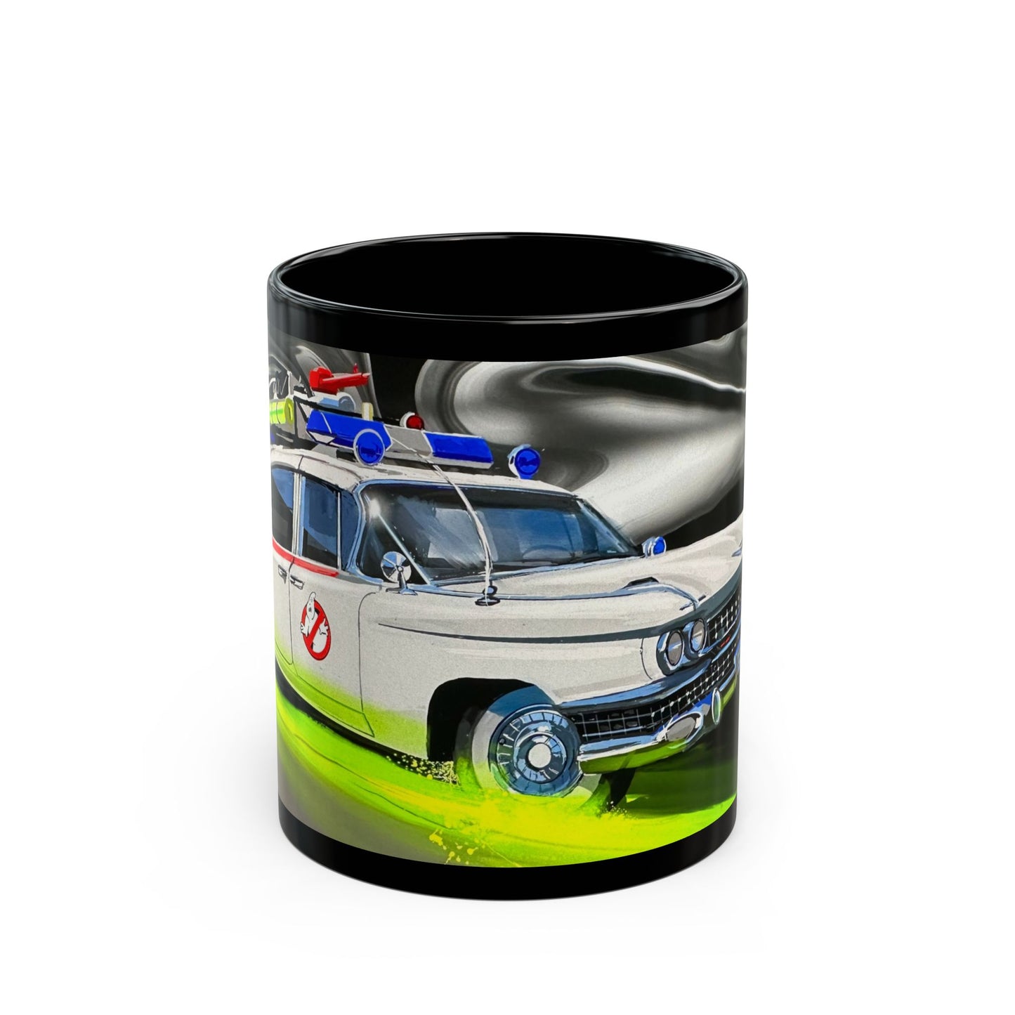 Ghostbusters Ecto-1 classic retro movie car Mug coffee tea(11oz, 15oz)