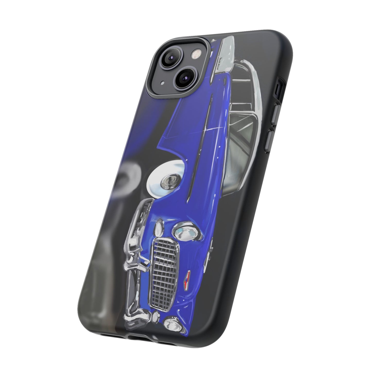 55 Chevy BelAir iPhone 16 15 14 13 12 11 Pro max Samsung Galaxy Pixel Slim Tough