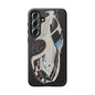 White gt500 car iPhone 17 16 15 14 13 12 Pro Samsung galaxy pixel