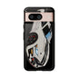 White gt500 car iPhone 17 16 15 14 13 12 Pro Samsung galaxy pixel