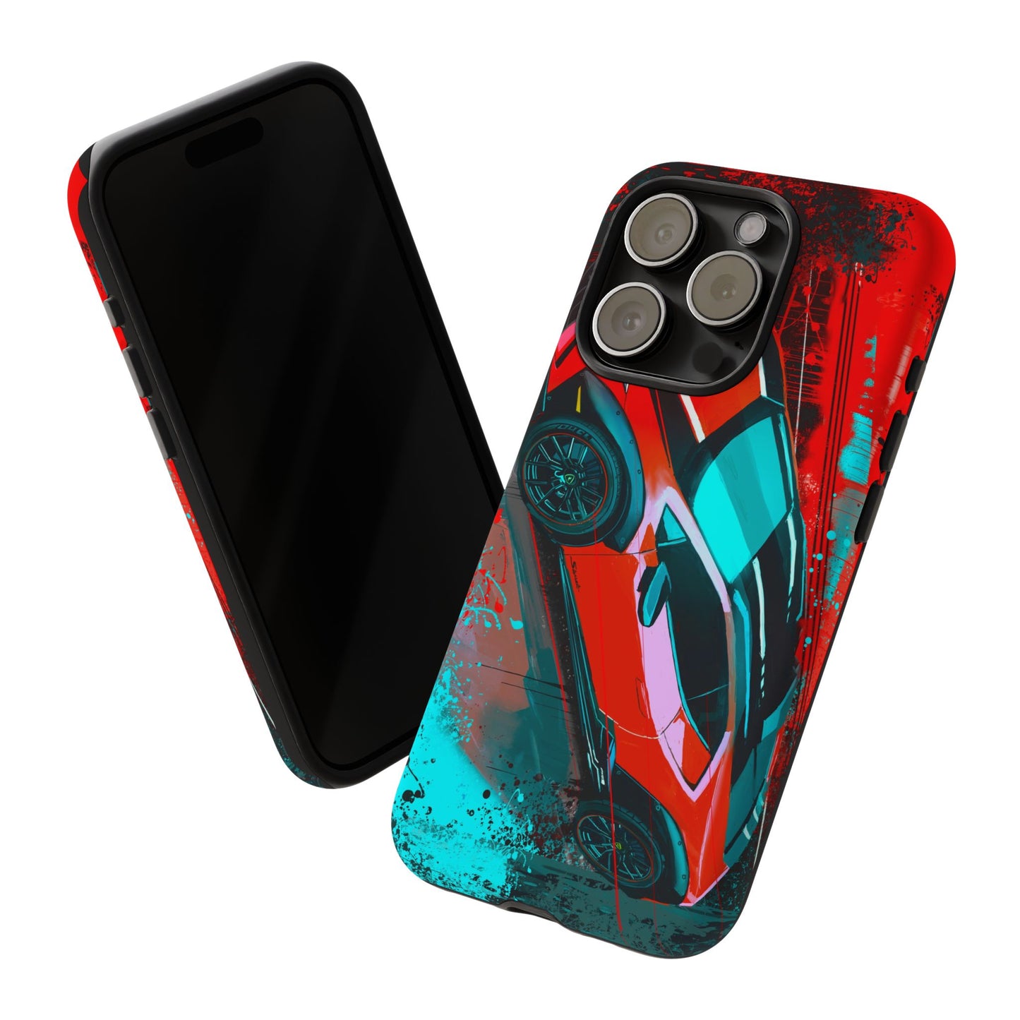 Red Lamborghini Sterrato Case iPhone 16 15 14 13 12 11 Pro Samsung Galaxy Pixel