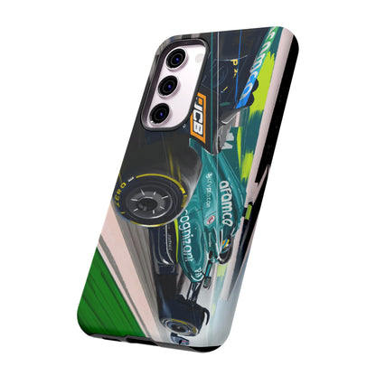 Fernando Alonso F1 Case iPhone 17 16 15 14 13 12 Samsung Galaxy Pixel