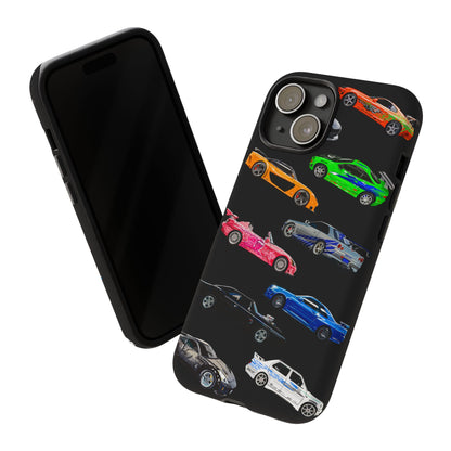 Fast and furious movie cars Case iPhone 16 15 14 13 12 11pro Samsung Galaxy Pixel