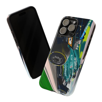 Fernando Alonso F1 Case iPhone 17 16 15 14 13 12 Samsung Galaxy Pixel
