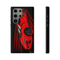 Red C8 corvette Z06 Case iPhone 18 17 16 15 14 13 12 11 Pro Samsung Galaxy Pixel