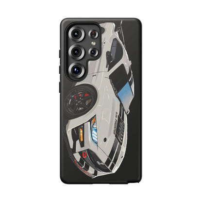 White gt500 car iPhone 17 16 15 14 13 12 Pro Samsung galaxy pixel