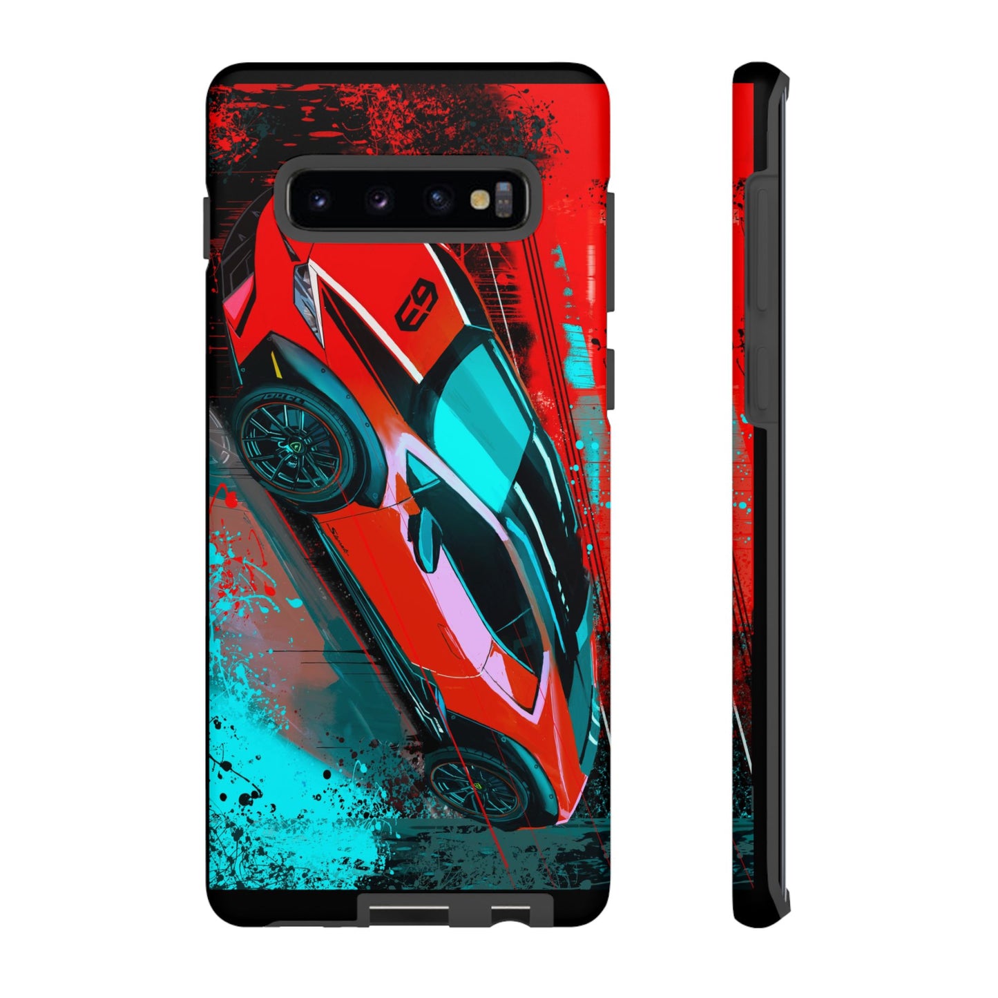 Red Lamborghini Sterrato Case iPhone 16 15 14 13 12 11 Pro Samsung Galaxy Pixel