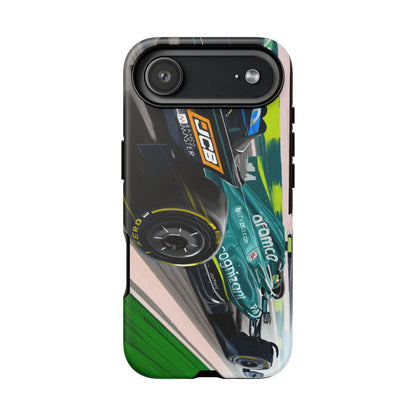 Fernando Alonso F1 Case iPhone 17 16 15 14 13 12 Samsung Galaxy Pixel