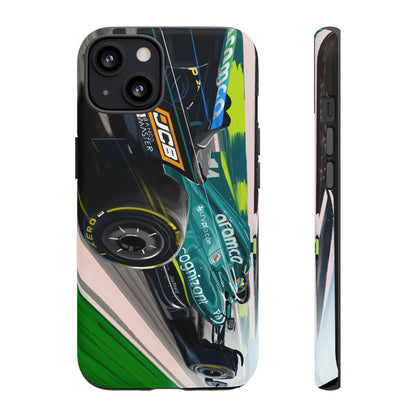 Fernando Alonso F1 Case iPhone 17 16 15 14 13 12 Samsung Galaxy Pixel