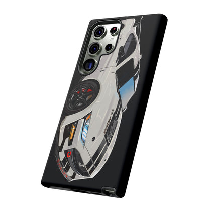 White gt500 car iPhone 17 16 15 14 13 12 Pro Samsung galaxy pixel