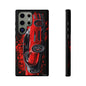 Bugatti Red Chiron Case iPhone 16 15 14 13 12 11 Pro max Samsung Galaxy Pixel