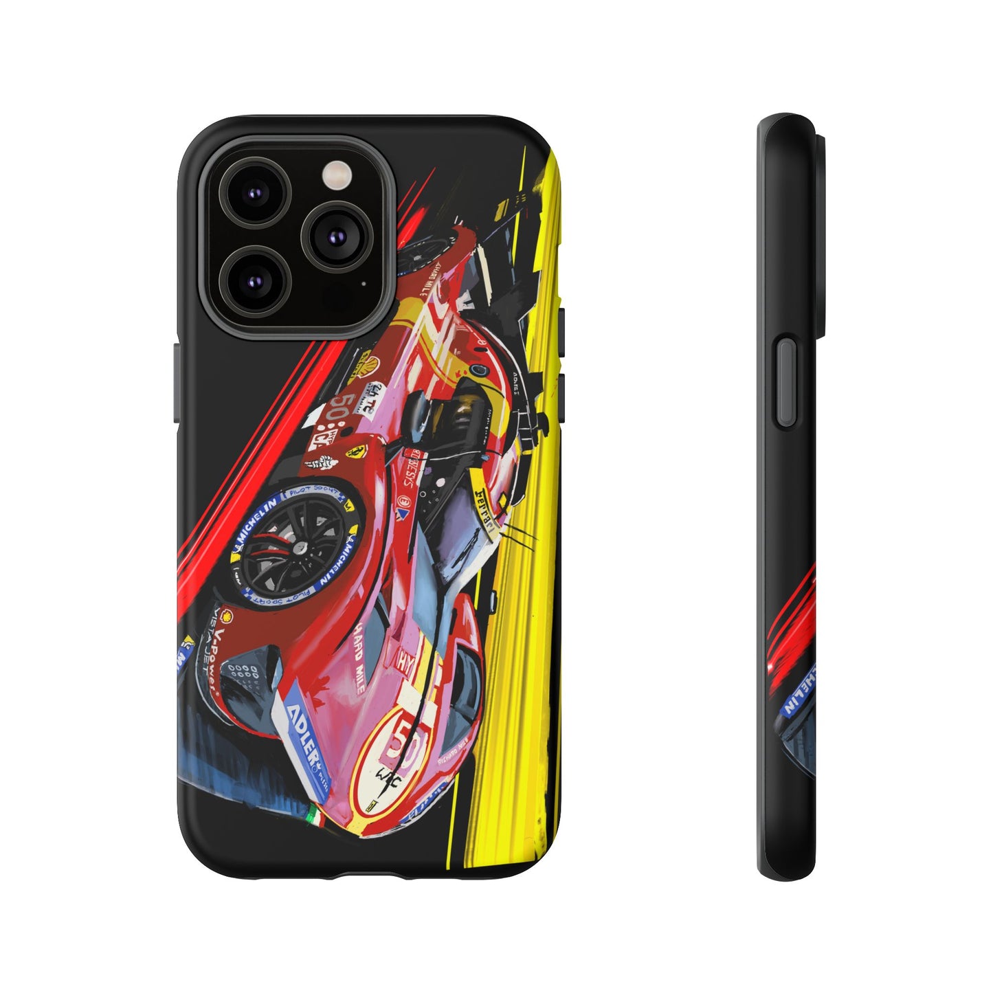 Ferrari 499p HyperCar Le Mans Case iPhone 16 15 14 13 12 11 Samsung Galaxy Pixel
