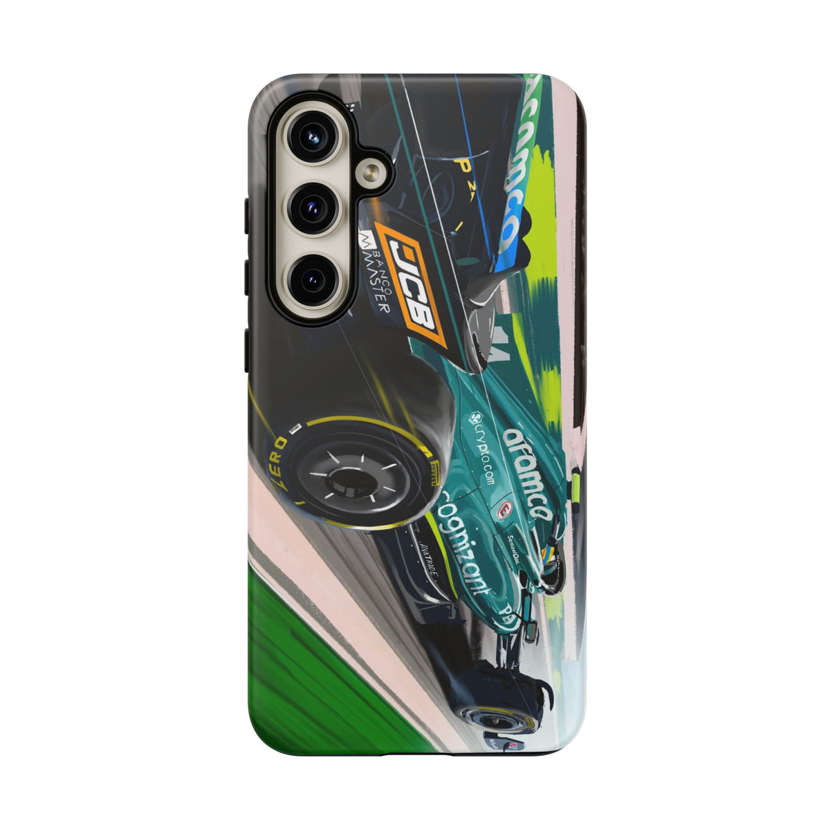 Fernando Alonso F1 Case iPhone 17 16 15 14 13 12 Samsung Galaxy Pixel