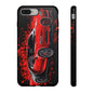 Bugatti Red Chiron Case iPhone 16 15 14 13 12 11 Pro max Samsung Galaxy Pixel