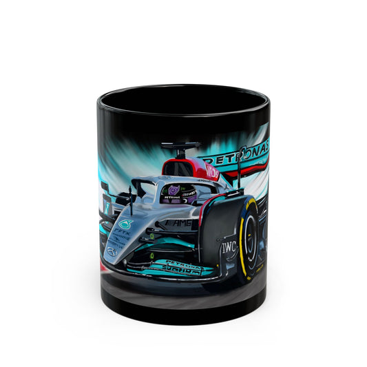 Mercedes F1  Coffee Tea Mug (11oz, 15oz)
