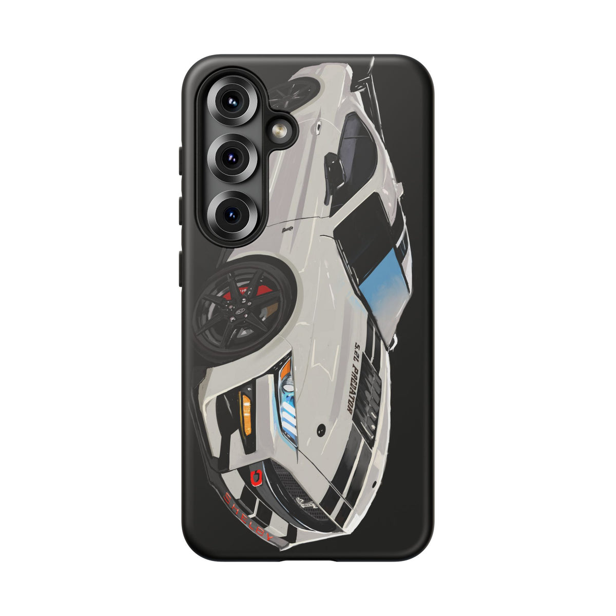 White gt500 car iPhone 17 16 15 14 13 12 Pro Samsung galaxy pixel