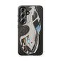 White gt500 car iPhone 17 16 15 14 13 12 Pro Samsung galaxy pixel