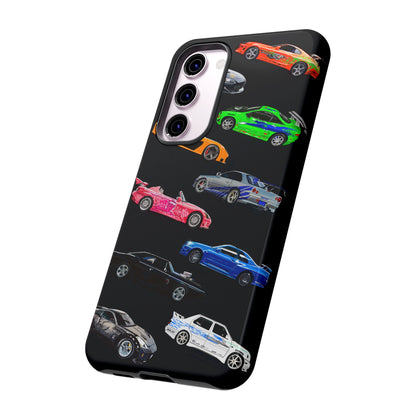 Fast and furious movie cars Case iPhone 16 15 14 13 12 11pro Samsung Galaxy Pixel