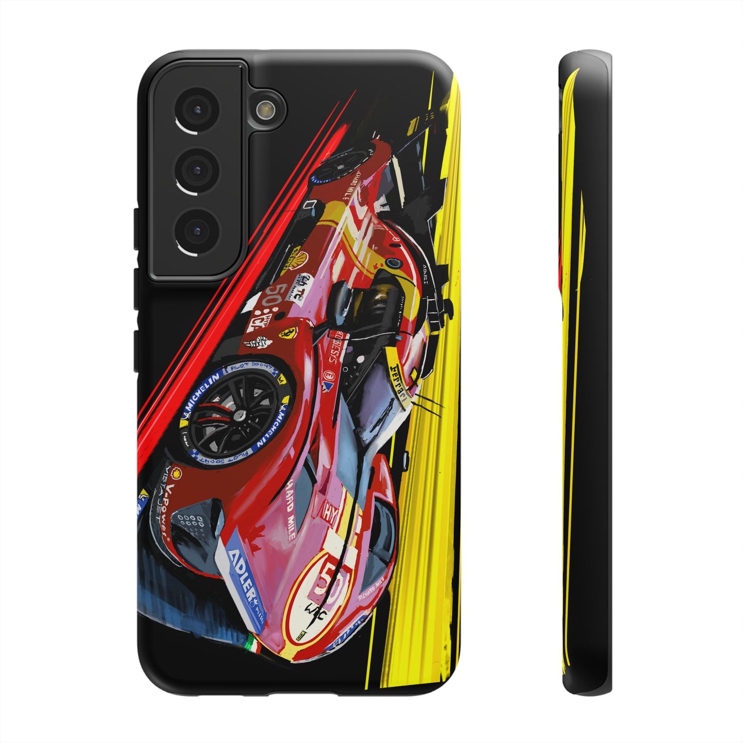 Ferrari 499p HyperCar Le Mans Case iPhone 16 15 14 13 12 11 Samsung Galaxy Pixel