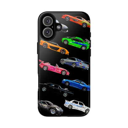 Fast and furious movie cars Case iPhone 16 15 14 13 12 11pro Samsung Galaxy Pixel