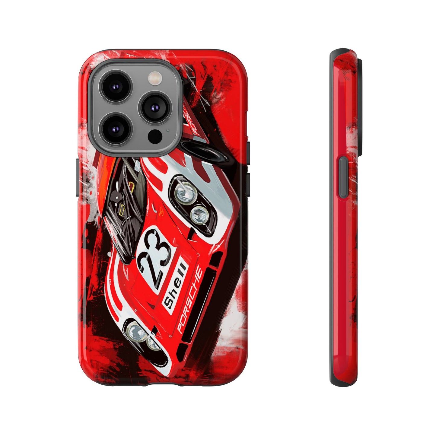 Shell racing 917 Case iPhone 16 15 14 13 12 11 Pro max Samsung Galaxy Pixel Slim