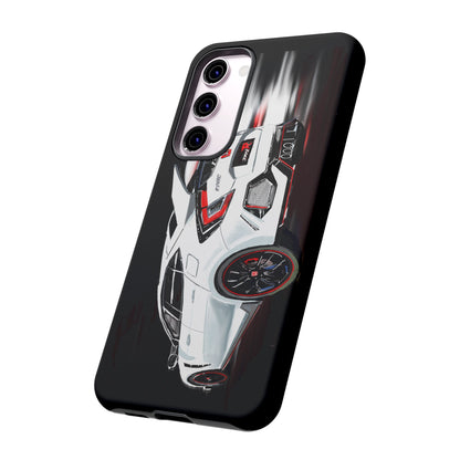 White Type-r civic Case iPhone 18 17 16 15 14 13 12 Pro Samsung Galaxy Pixel