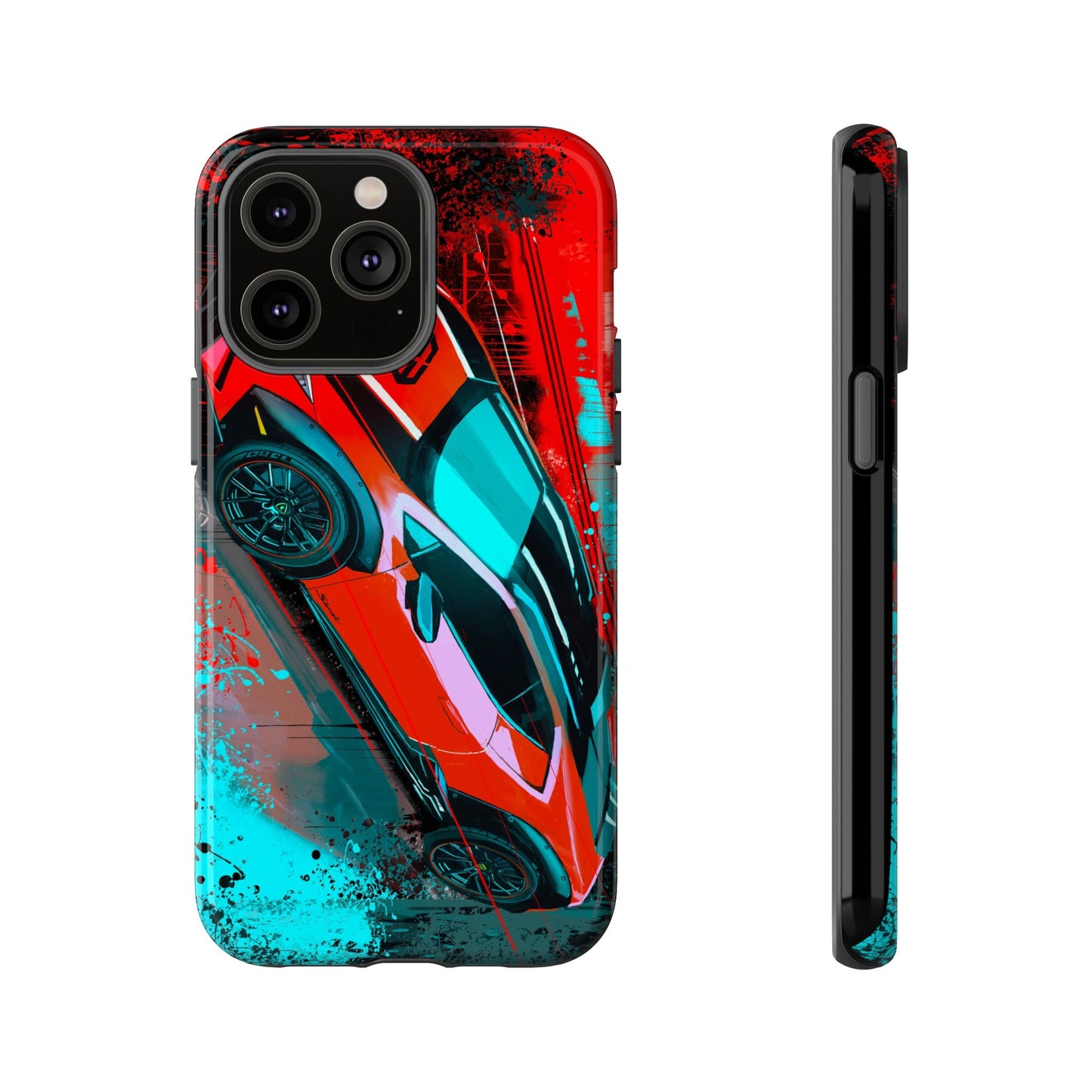 Red Lamborghini Sterrato Case iPhone 16 15 14 13 12 11 Pro Samsung Galaxy Pixel