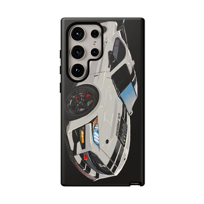 White gt500 car iPhone 17 16 15 14 13 12 Pro Samsung galaxy pixel
