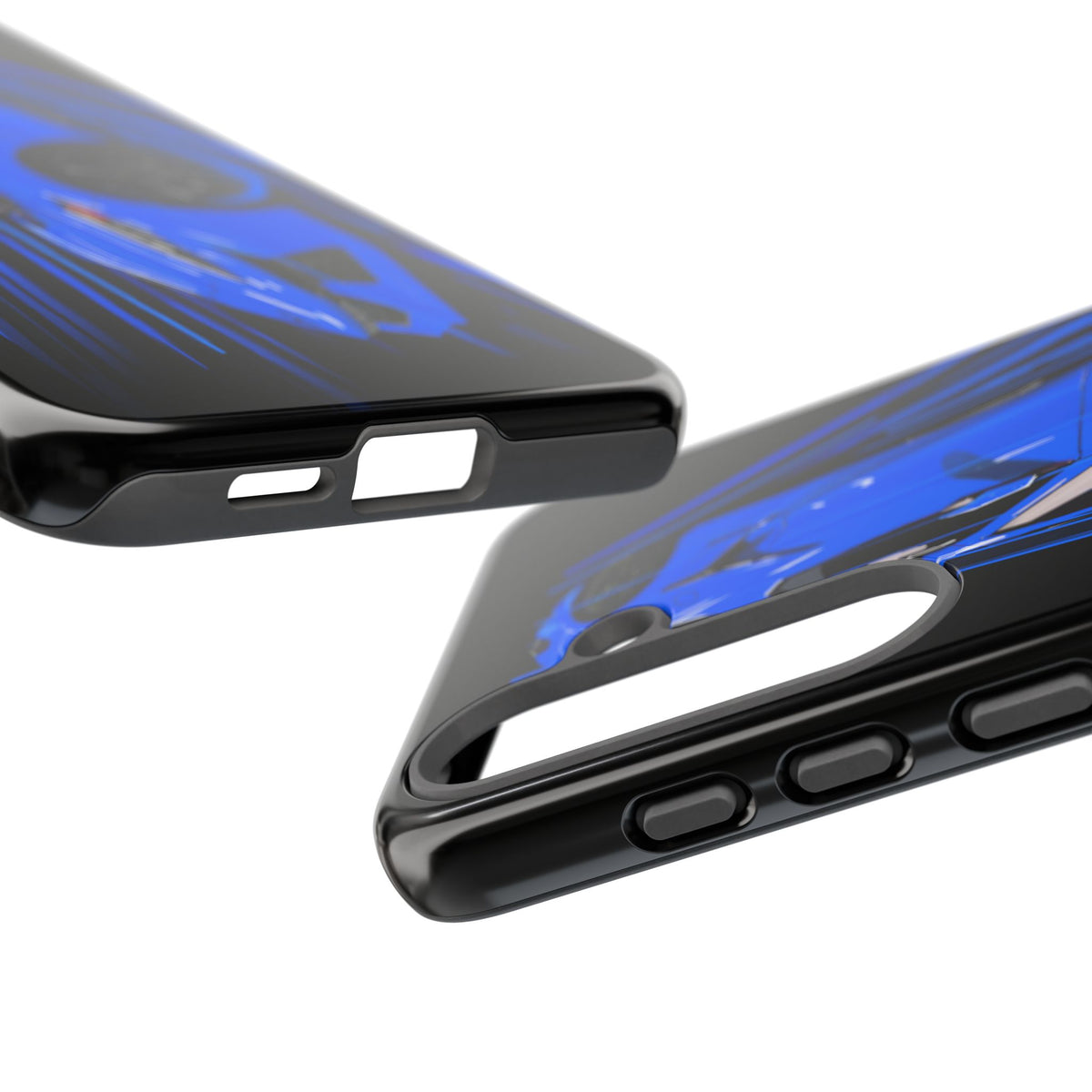 Blue Corvette C8 z06 Design for iPhone 18 17 16 15 14 13 Pro Max