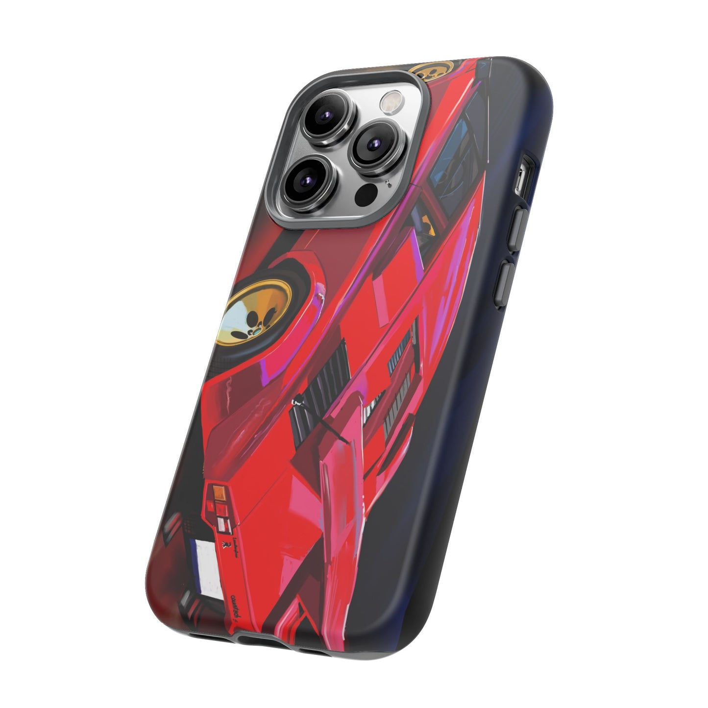 Lamborghini Countach iPhone 16 15 14 13 12 11 Pro max Samsung Galaxy Pixel Slim
