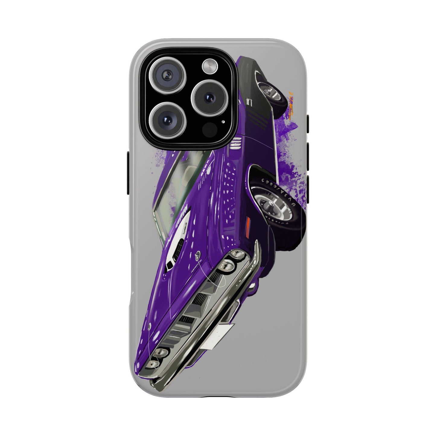 71 Plymouth Barracuda Case iPhone 16 15 14 13 12 Pro Samsung Galaxy Pixel Slim