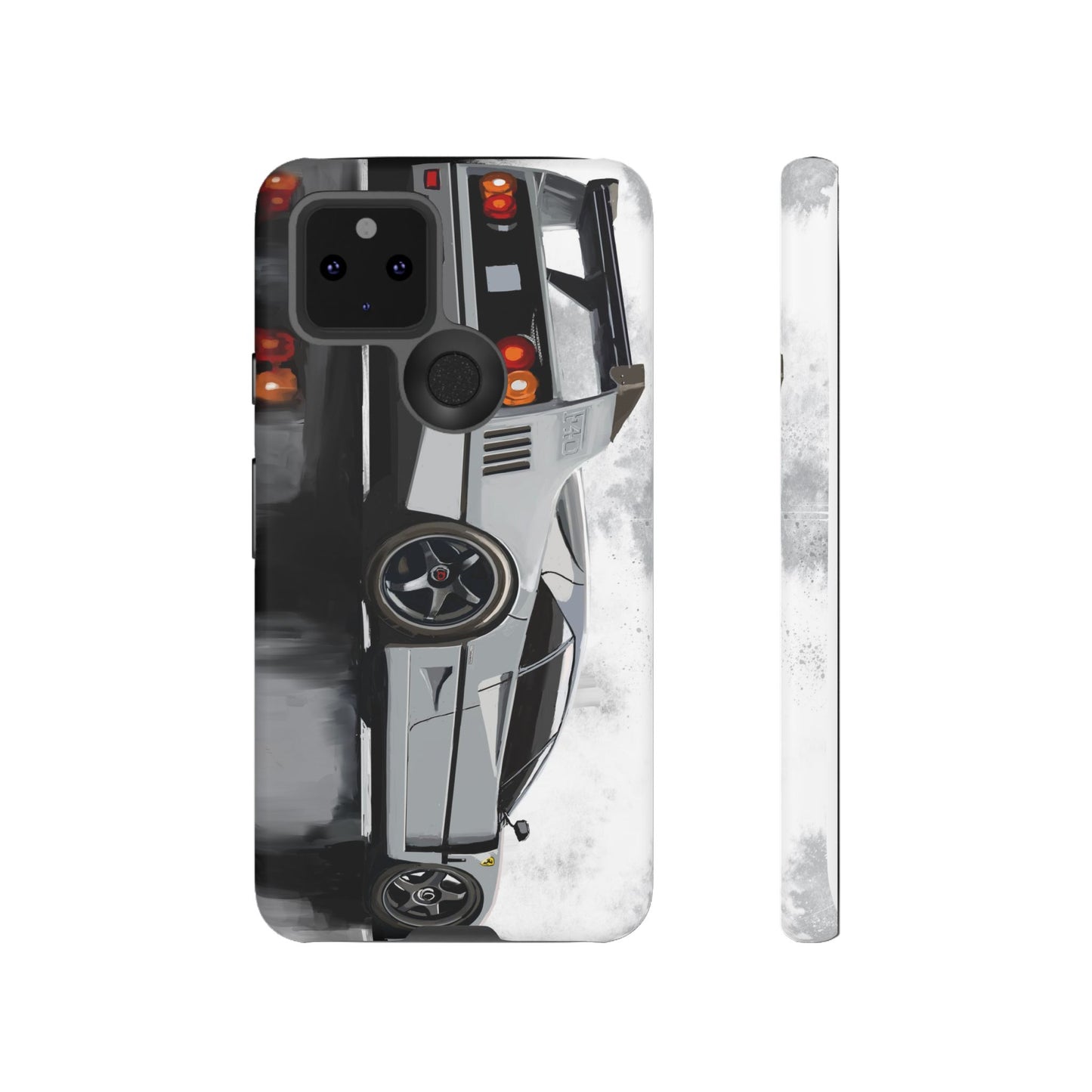 Gray Ferrari F40 Case iPhone 16 15 14 13 12 11 Pro max Samsung Galaxy Pixel