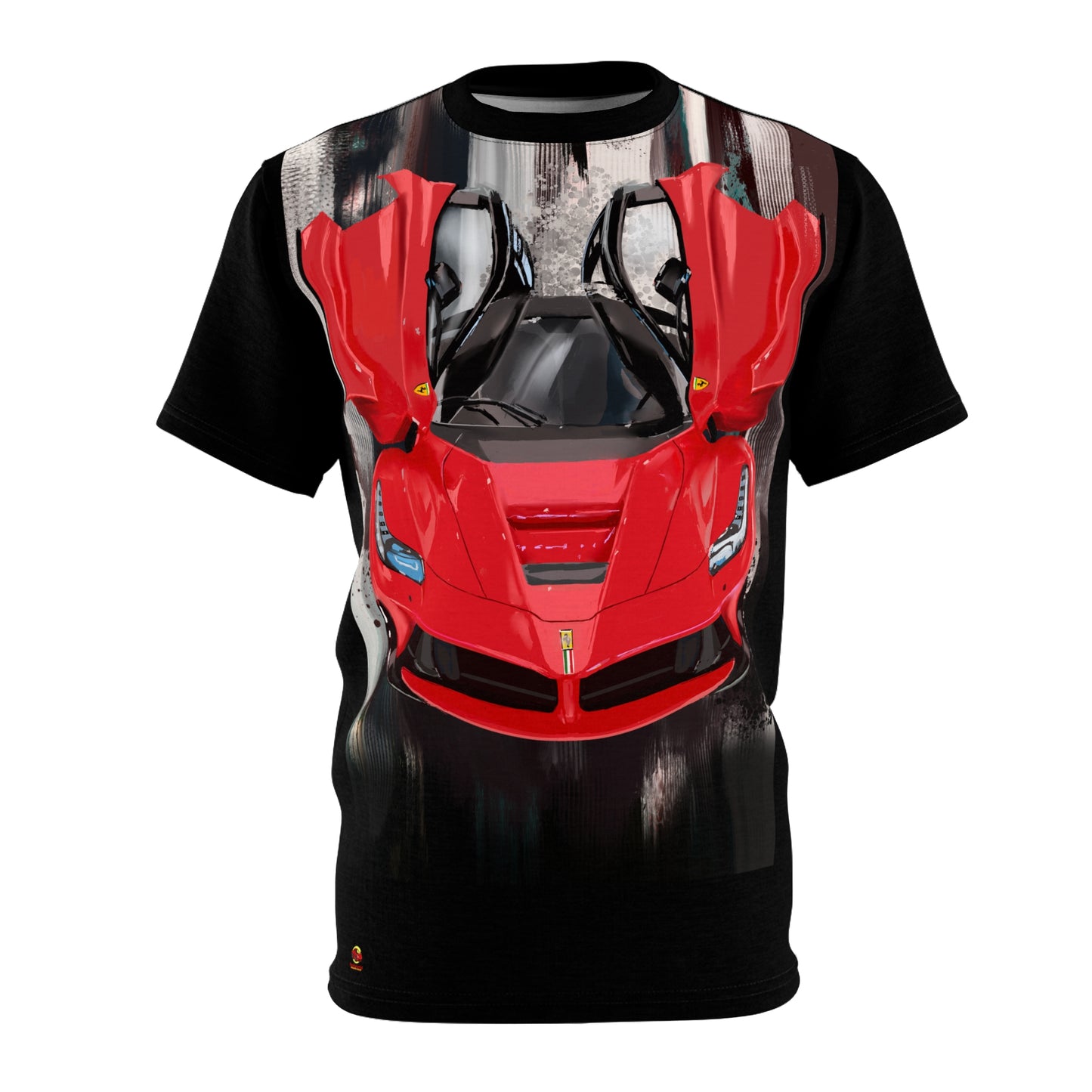 La Ferrari hyper car Unisex Cut & Sew T-shirt(AOP)