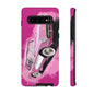 Pink Corvette Case iPhone 16 15 14 13 12 11 Pro max Samsung Galaxy Pixel Tough