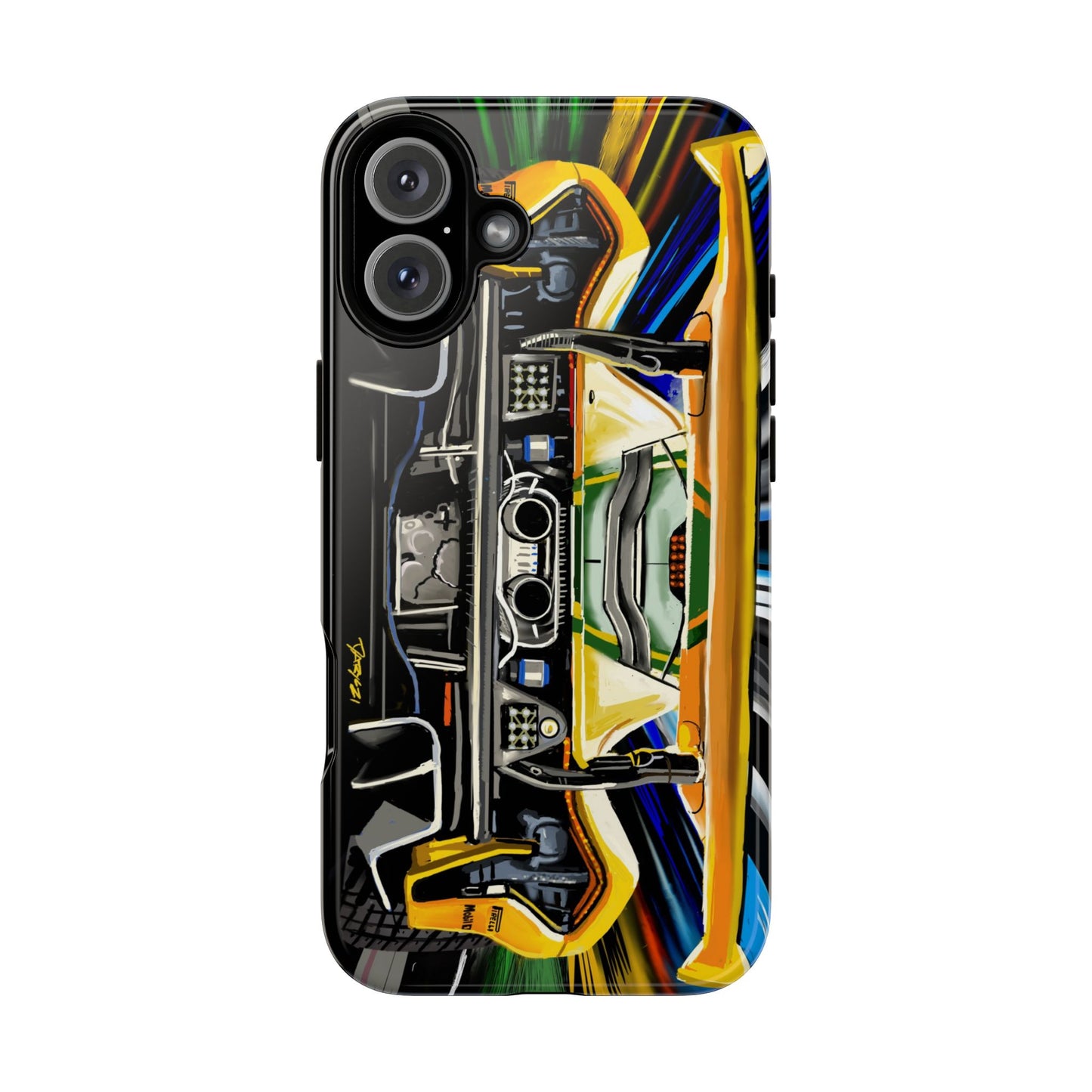 McLaren P1 11oz Case iPhone 16 15 14 13 12 11 Pro max Samsung Galaxy Pixel Slim