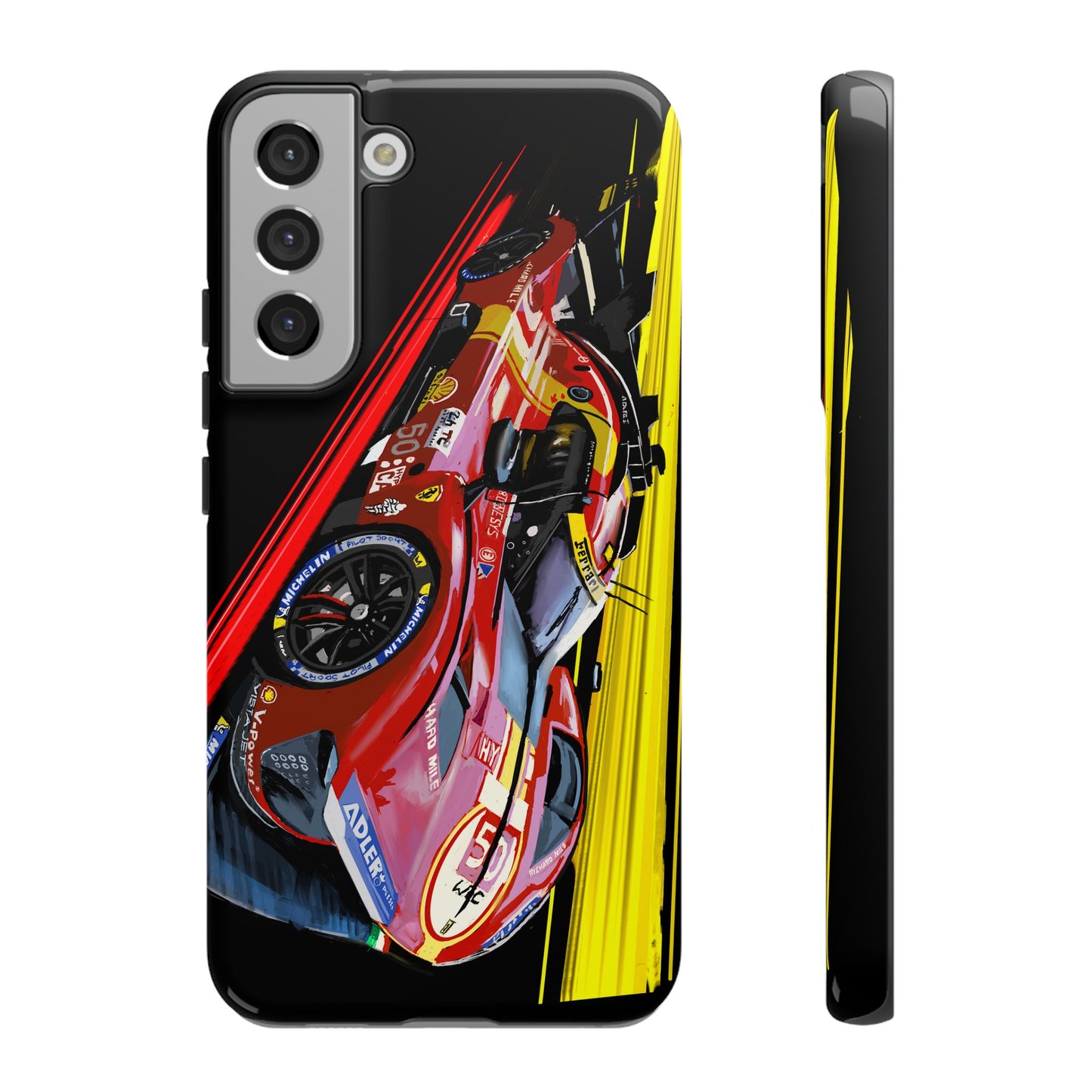 Ferrari 499p HyperCar Le Mans Case iPhone 16 15 14 13 12 11 Samsung Galaxy Pixel