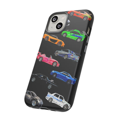 Fast and furious movie cars Case iPhone 16 15 14 13 12 11pro Samsung Galaxy Pixel