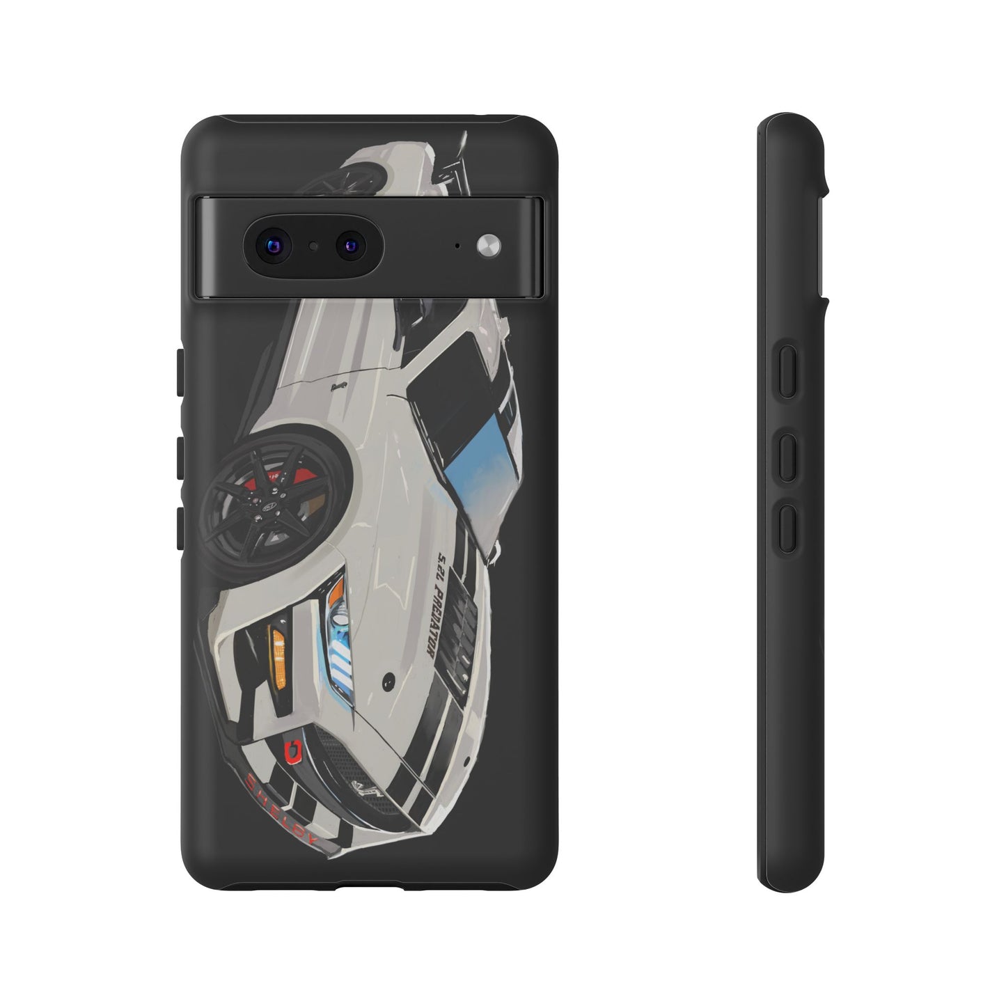 White gt500 car iPhone 17 16 15 14 13 12 Pro Samsung galaxy pixel