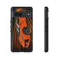 Orange C8 corvette Z06 iPhone 18 17 16 15 14 13 12 Pro  Samsung Galaxy Pixel