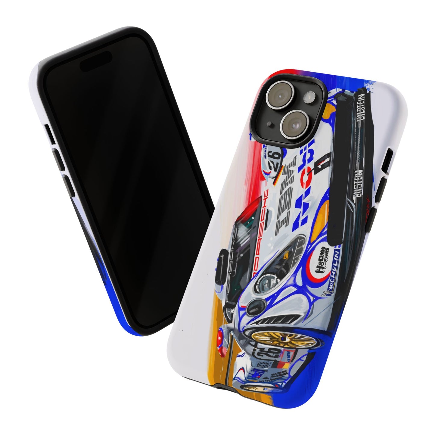 911 Gt1 98 Le mans Case iPhone 16 15 14 13 12 11 Pro max Samsung Galaxy Pixel