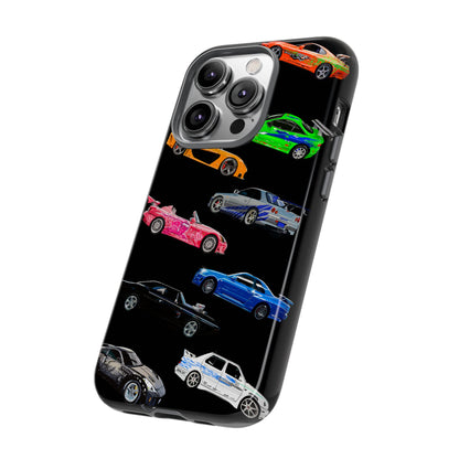 Fast and furious movie cars Case iPhone 16 15 14 13 12 11pro Samsung Galaxy Pixel