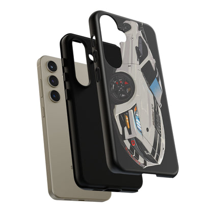 White gt500 car iPhone 17 16 15 14 13 12 Pro Samsung galaxy pixel
