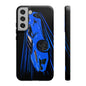 Blue Corvette C8 z06 Design for iPhone 18 17 16 15 14 13 Pro Max