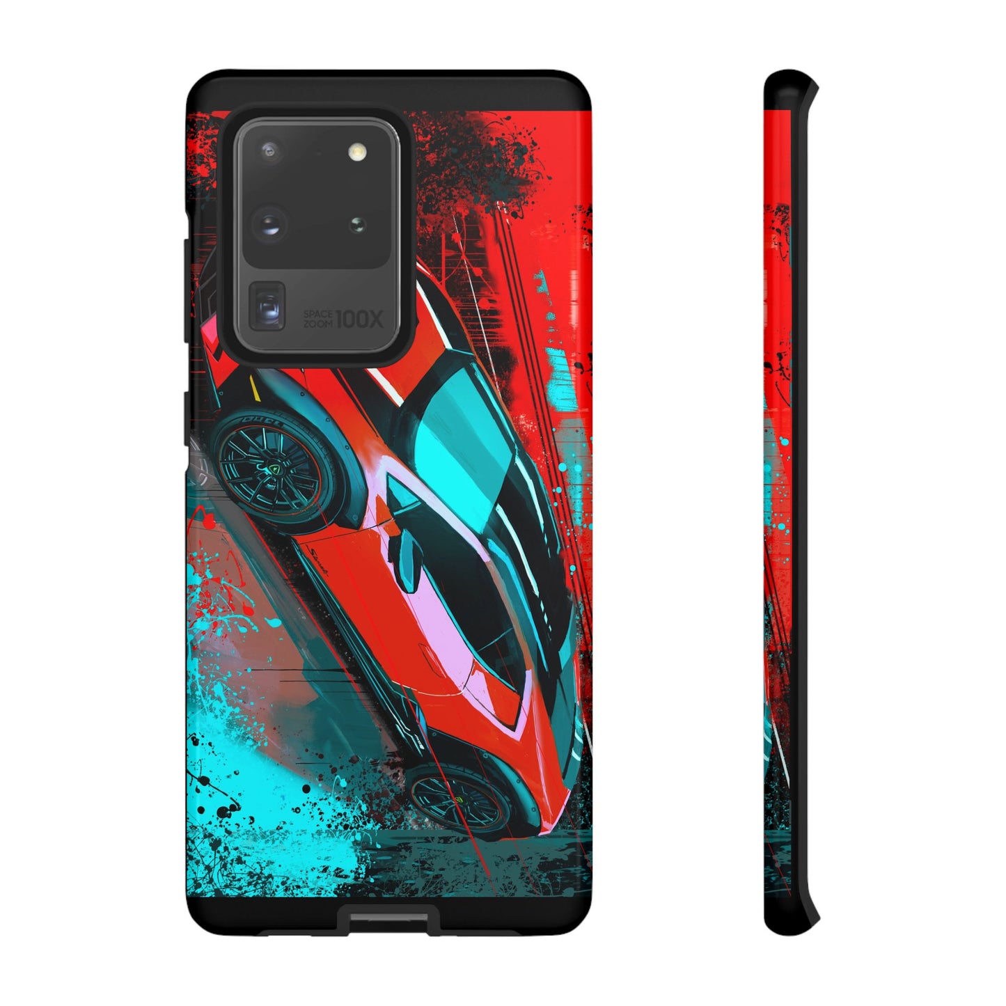 Red Lamborghini Sterrato Case iPhone 16 15 14 13 12 11 Pro Samsung Galaxy Pixel