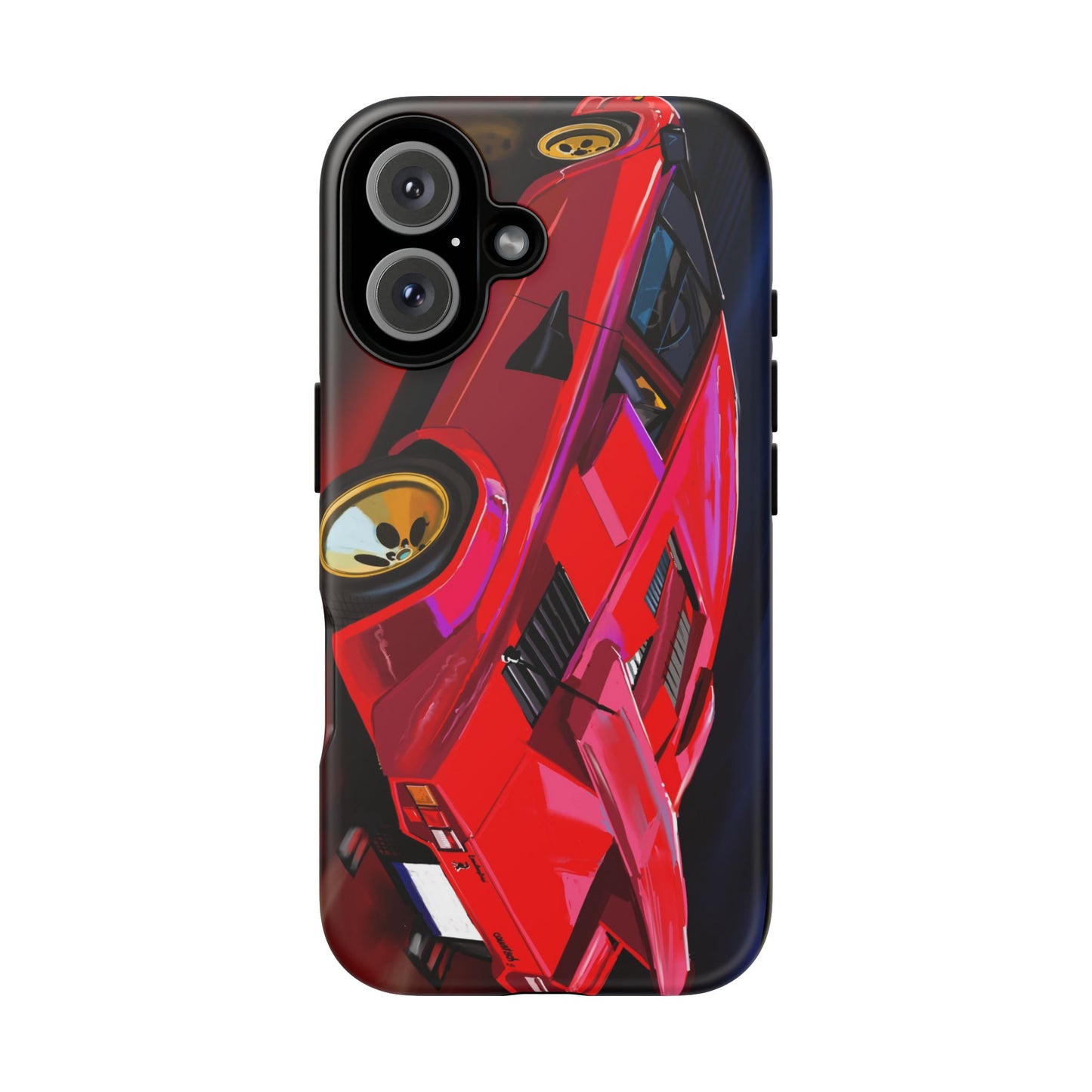 Lamborghini Countach iPhone 16 15 14 13 12 11 Pro max Samsung Galaxy Pixel Slim